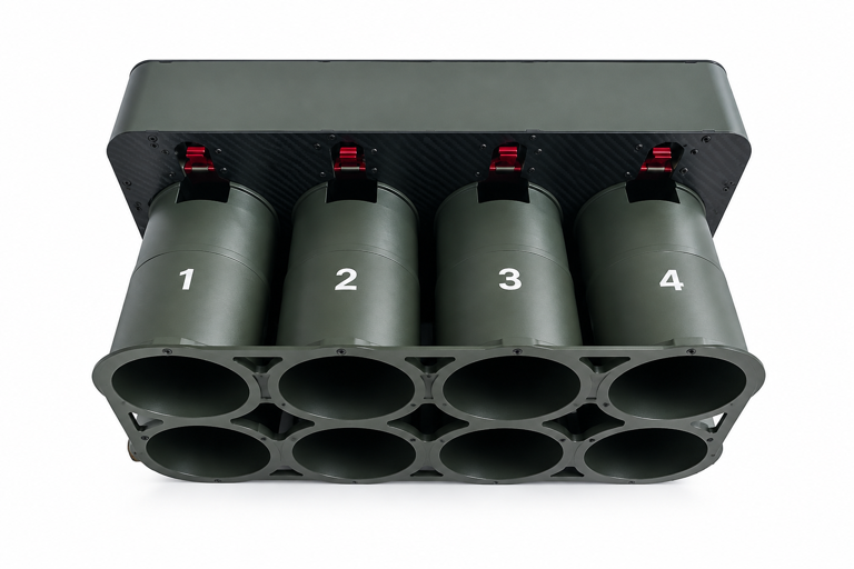 80mm Fire Suppression Payload Release System